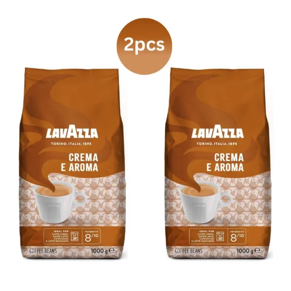 Lavazza Crema e Aroma 1Kg 2pcs coffee beans available at AN Foodstuff Retail in Dubai online Coffee beans
