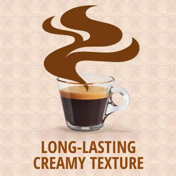 Back of Lavazza Crema e Aroma 1Kg packaging showing details, from AN Foodstuff Retail