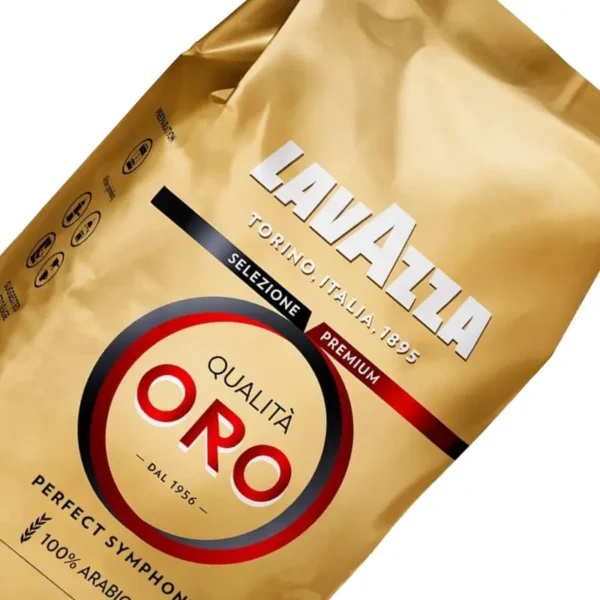 Lavazza Qualità Oro 100% Arabica Coffee Beans Pack 1kg 2pcs