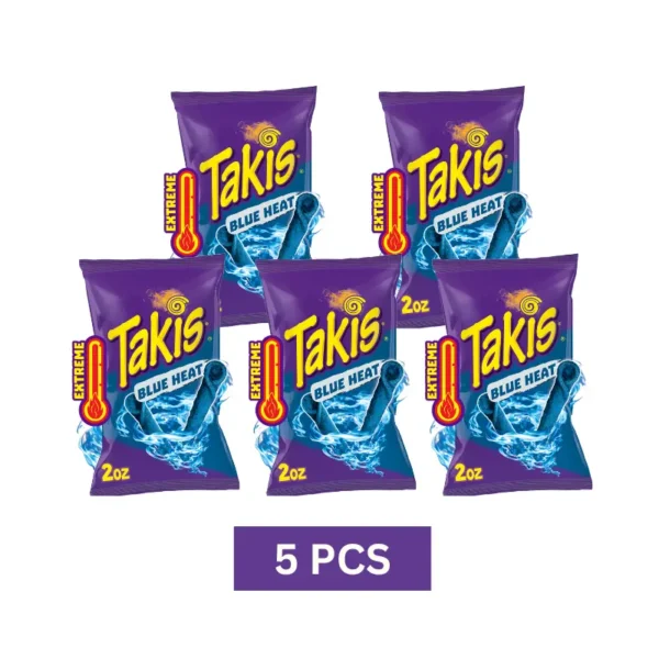 Takis Blue Heat 5pcs Tortilla Chips 56g