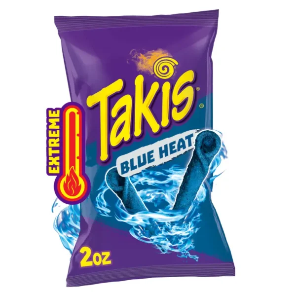 5 pcs of Takis Blue Heat 56g Tortilla Chips for Retail in Dubai by AN Foodstuff