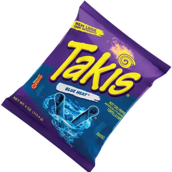 113g Takis Blue Heat Retail Pack - Available in Dubai, UAE