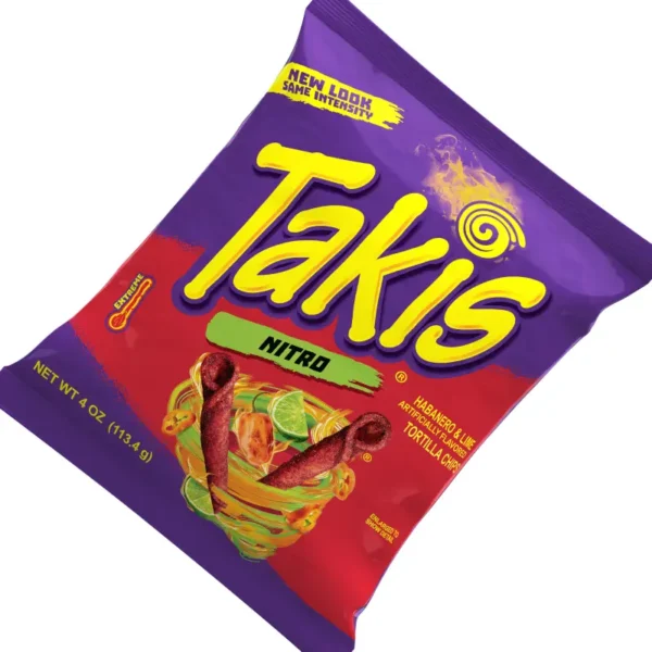 Takis Nitro 113g - 4oz 4pcs Pack | Habanero & Lime - Image 2