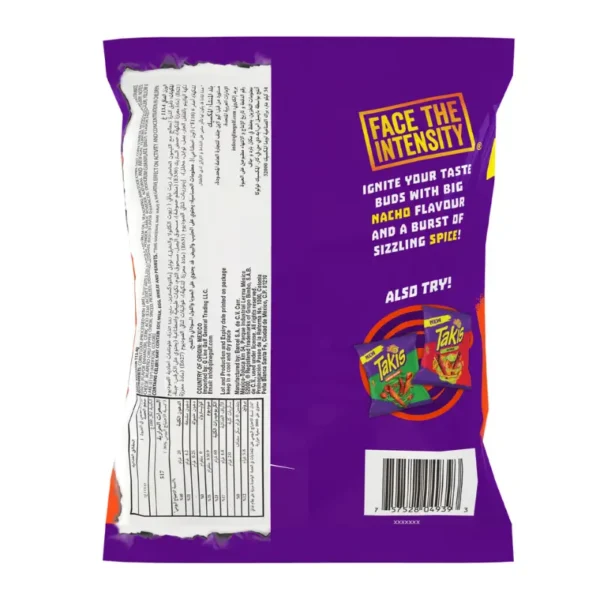 Takis Xplosion jalapeno 113g fiery cheesy chili snack pack available in Dubai retail