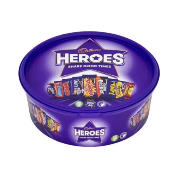 Cadbury Heroes Chocolate by AN Retail Foodstuff Trading Perfect for Celebrations شوكولاتة كادبوري هيروز من شركة AN Retail Foodstuff Trading مثالية للمناسبات لعشاق شوكليت شوكلاته كاكاو جوكليت