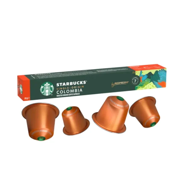 Starbucks Colombia coffee capsules single origin 30's buyers in Dubai