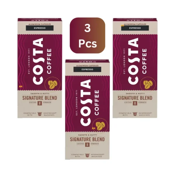 Costa Signature Espresso Capsules 57gx30pcs Offered by AN Retail Foodstuff Trading in Dubai كبسولات كوستا محمصة سيغنيتشر اسبريسو57جم 30 كبسولة مقدمة من شركة AN Retail Foodstuff Trading في دبي