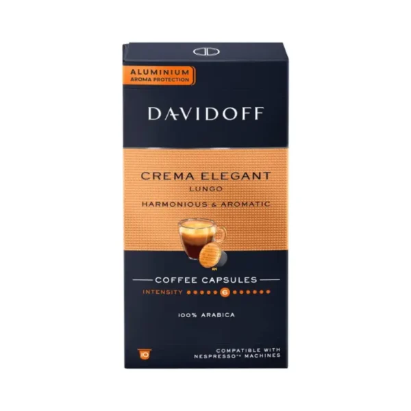 Davidoff Crema Elegant 30Capsx55g Coffee Capsules - Image 3