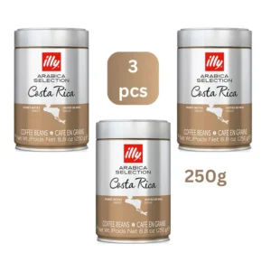 Illy Costa Rica coffee beans 3x250g single origin Arabica selection