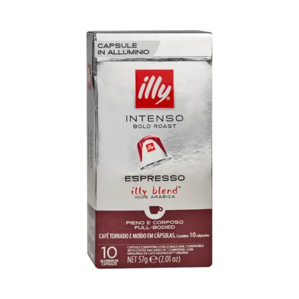 Illy Espresso Intenso Roast For a Strong Espresso in Every Cup كبسولات قهوة إسبريسو إيللي إنتنسو قهوة إسبريسو قوية في كل كوب متوفرةعند AN Retail Foodstuff Trading in Dubai all illy Coffee Flavors Available in Dubai Wholesale and Retail