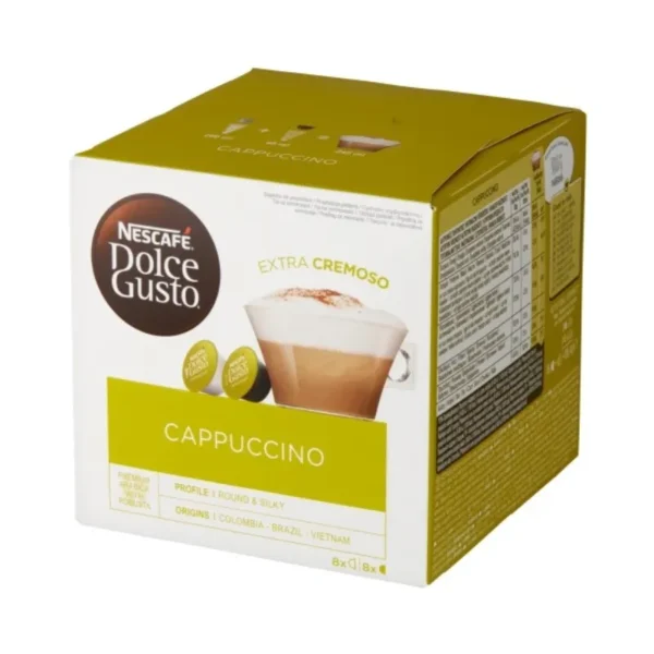 Bold Espresso and Creamy Milk with Nescafe Cappuccino Pods
