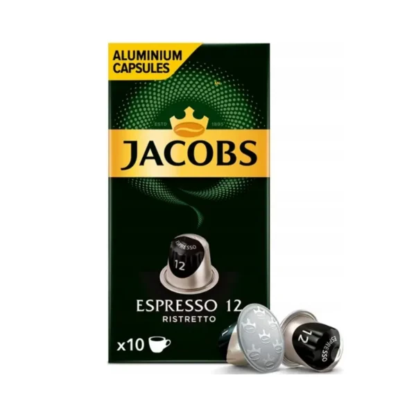 Jacobs Ristretto Strong Espresso for Nespresso Machines جاكوبس ريستريتو إسبريسو قوي لآلات نسبريسو