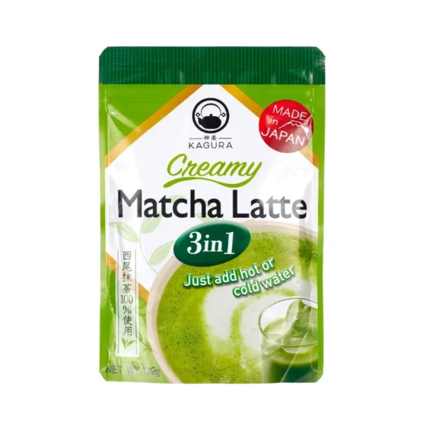 KAGURA Organic Japanese Matcha Latte 3-in-1 120g x 3 Pieces Retail Pack