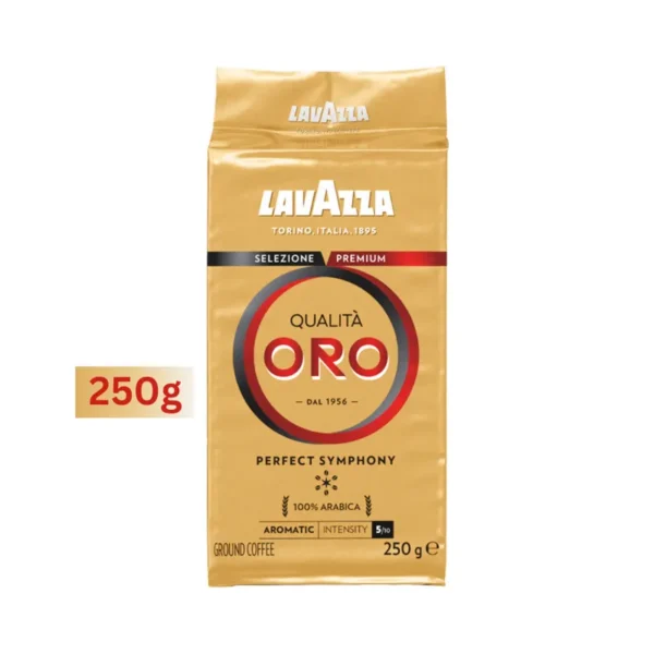 Premium Italian ground coffee by Lavazza with floral and fruity in Dubai