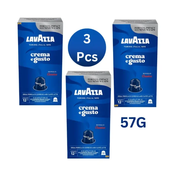 Lavazza Classico Crema e Gusto Nespresso Capsules Premium Italian Coffee in Dubai كبسولات نسبريسو لافاتزا كلاسيكو كريما إي جوستو قهوة إيطالية