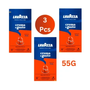 Lavazza Forte Crema e Gusto Nespresso Capsules Premium Italian Coffee in Dubai كبسولات نسبريسو لافاتزا فورت كريما إي جوستو قهوة إيطالية فاخرة في دبي