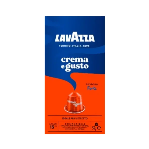 Lavazza Forte Nespresso Capsules Full-Bodied Coffee in Dubai كبسولات نسبريسو لافاتزا فورت قهوة قوية في دبي