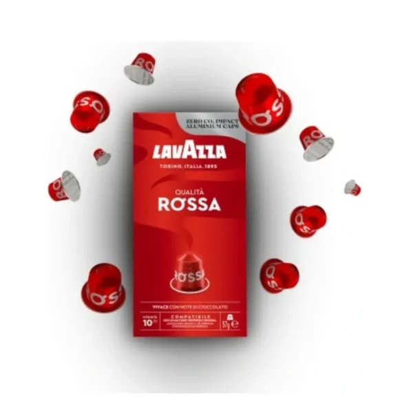 Lavazza Qualità Rossa Rich and Balanced Italian Coffee لافاتزا كواليتا روسا قهوة إيطالية غنية ومتوازنة