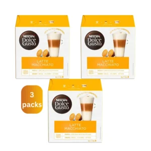 Nescafe Latte Macchiato Dolce Gusto Coffee Pods 183.2g in Dubai