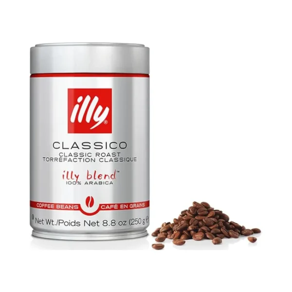 Illy Classico whole bean coffee, sealed 250g pack