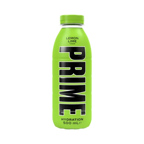 Prime Lemon Lime 4pcs Hydration Drink 500ml - Image 2