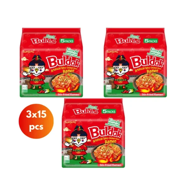 Samyang Buldak Kimchi 135gx3packs Offer Korean Noodles