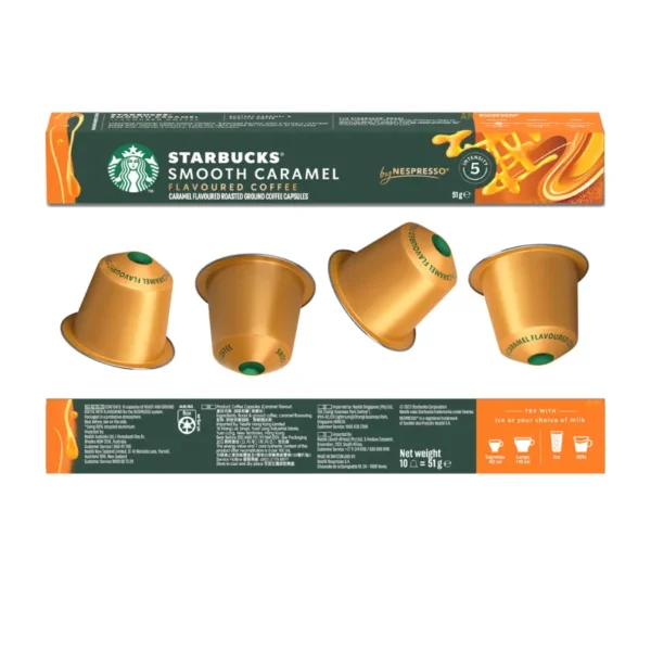 Starbucks Smooth Caramel 30pcs Flavored Coffee by Nespresso - Image 2