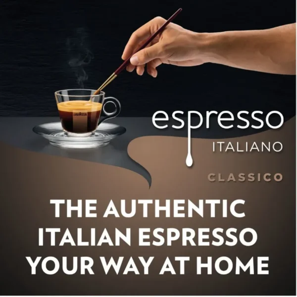 Lavazza Espresso Italiano Classico Medium Roast Coffee Beans 2pcs 1kg for espresso in Dubai